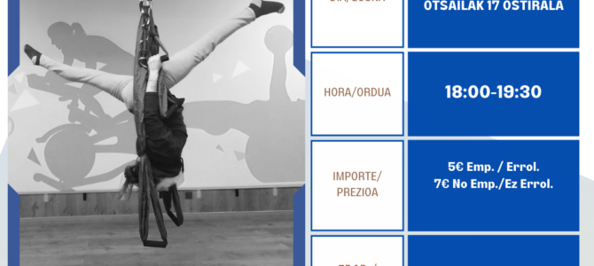 TALLER ACROBACIAS EN COLUMPIO