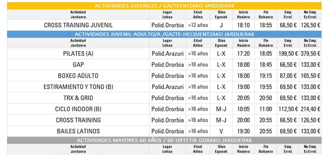 SEMANA DE PUERTAS ABIERTAS
