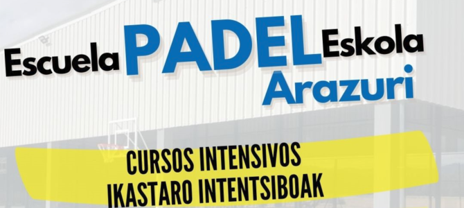 CURSO INTENSIVO PÁDEL