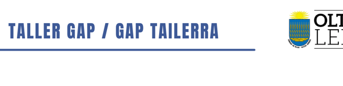 TALLER – GAP – TAILERRA
