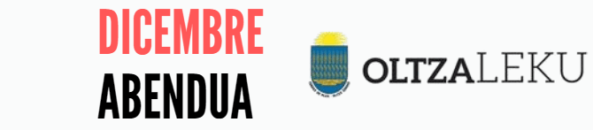 AGENDA DE DICIEMBRE / ABENDUKO AGENDA