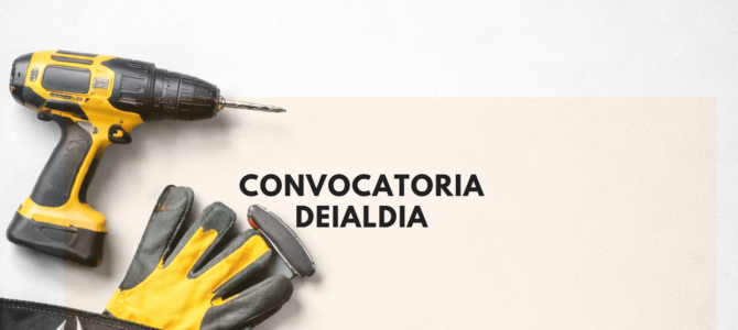 CONVOCATORIA PUESTO MANTENIMIENTO Y LIMPIEZA / MANTENTZE ETA GARBIKETA POSTURAKO DEIALDIA CONVOCATORIA PUESTO MANTENIMIENTO Y LIMPIEZA / MANTENTZE ETA GARBIKETA POSTURAKO DEIALDIA